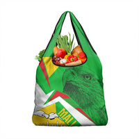 Mali Vulture Grocery Bag National Emblem Details & Traditional Patterns