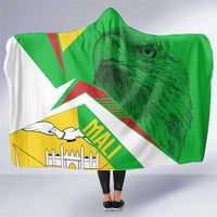 Mali Vulture Hooded Blanket National Emblem Details & Traditional Patterns