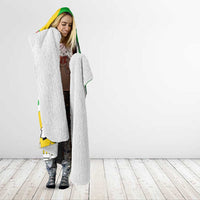 Mali Vulture Hooded Blanket National Emblem Details & Traditional Patterns