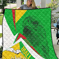 Mali Vulture Quilt National Emblem Details & Traditional Patterns