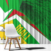 Mali Vulture Window Curtain National Emblem Details & Traditional Patterns