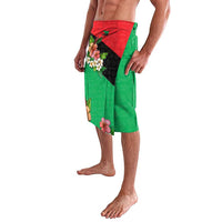 Martinique Island Pride Lavalava Tropical Hibiscus and Plumeria Floral Flag Design