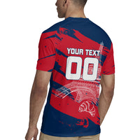 Personalized France Football Gallic Rugby Jersey Rooster Mascot Flag Art - Birthplace Of Liberty