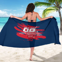 Personalized France Football Gallic Sarong Rooster Mascot Flag Art - Birthplace Of Liberty