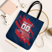 Personalized France Football Gallic Tote Bag Rooster Mascot Flag Art - Birthplace Of Liberty