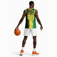 Personalized Senegal Football Lion Basketball Jersey Fierce Roaring Lion Soccer Art With Senegal Flag
