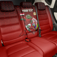Personalized Egypt Soccer Crocodile Mascot Back Car Seat Cover Egyptian Pyramid Football Cultural Graphic Art