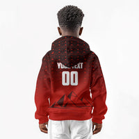 Personalized Egypt Soccer Crocodile Mascot Kid Hoodie Egyptian Pyramid Football Cultural Graphic Art