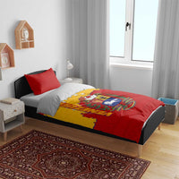 Venezuela Bedding Set with National Coat of Arms Flag Map Spirit