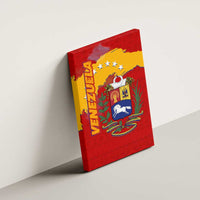 Venezuela Canvas Wall Art with National Coat of Arms Flag Map Spirit