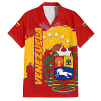 Venezuela Family Matching Long Sleeve Bodycon Dress and Hawaiian Shirt with National Coat of Arms Flag Map Spirit