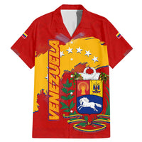 Venezuela Family Matching Mermaid Dress and Hawaiian Shirt with National Coat of Arms Flag Map Spirit