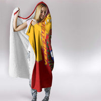 Venezuela Hooded Blanket with National Coat of Arms Flag Map Spirit