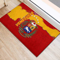 Venezuela Rubber Doormat with National Coat of Arms Flag Map Spirit