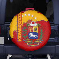 Venezuela Spare Tire Cover with National Coat of Arms Flag Map Spirit