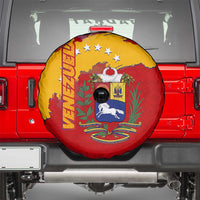 Venezuela Spare Tire Cover with National Coat of Arms Flag Map Spirit