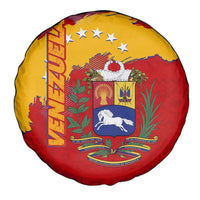 Venezuela Spare Tire Cover with National Coat of Arms Flag Map Spirit