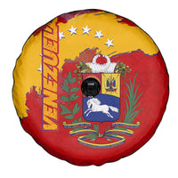 Venezuela Spare Tire Cover with National Coat of Arms Flag Map Spirit
