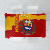 Venezuela Tablecloth with National Coat of Arms Flag Map Spirit