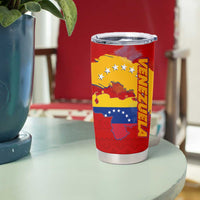 Venezuela Tumbler Cup with National Coat of Arms Flag Map Spirit
