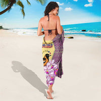 Venezuela Sarong with National Bird Orchid Flower Coat of Arms Spirit