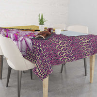 Venezuela Tablecloth with National Bird Orchid Flower Coat of Arms Spirit