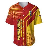 Venezuela Baseball Jersey with La Vinotinto Football Federation Red Yellow Spirit