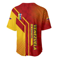 Venezuela Baseball Jersey with La Vinotinto Football Federation Red Yellow Spirit