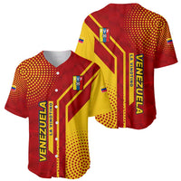 Venezuela Baseball Jersey with La Vinotinto Football Federation Red Yellow Spirit