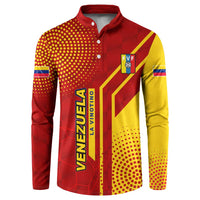 Venezuela Button Sweatshirt with La Vinotinto Football Federation Red Yellow Spirit
