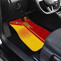 Venezuela Car Mats with La Vinotinto Football Federation Red Yellow Spirit