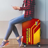 Venezuela Luggage Cover with La Vinotinto Football Federation Red Yellow Spirit
