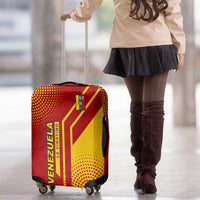 Venezuela Luggage Cover with La Vinotinto Football Federation Red Yellow Spirit