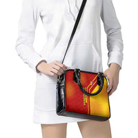 Venezuela Shoulder Handbag with La Vinotinto Football Federation Red Yellow Spirit