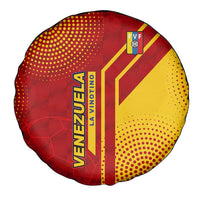 Venezuela Spare Tire Cover with La Vinotinto Football Federation Red Yellow Spirit