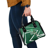 Personalized Saudi Arabia Football Shoulder Handbag Green Lion Run of Champions