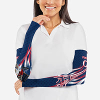 Personalized France Football Knight Arm Sleeves Medieval Knight Soccer Concept With Eiffel Tower
