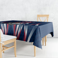 Personalized France Football Knight Tablecloth Medieval Knight Soccer Concept With Eiffel Tower