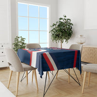 Personalized France Gallic Rooster Football Tablecloth Rooster Mascot French Culture Doodle