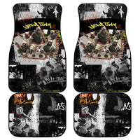 Boombox Breakdancer Car Mats with Grafiti Art and Grunge Street Hip Hop Style - Wonder Print Shop