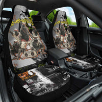 Boombox Breakdancer Car Seat Cover with Grafiti Art and Grunge Street Hip Hop Style - Wonder Print Shop
