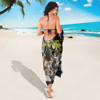 Boombox Breakdancer Sarong with Grafiti Art and Grunge Street Hip Hop Style - Wonder Print Shop