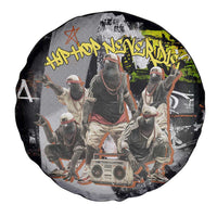 Boombox Breakdancer Spare Tire Cover with Grafiti Art and Grunge Street Hip Hop Style - Wonder Print Shop