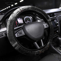 Boombox Breakdancer Steering Wheel Cover with Grafiti Art and Grunge Street Hip Hop Style - Wonder Print Shop