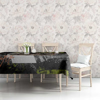 Boombox Breakdancer Tablecloth with Grafiti Art and Grunge Street Hip Hop Style - Wonder Print Shop