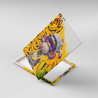 Graffiti Monkey Canvas Wall Art with Hip Hop Sunglasses and Gold Chain Design - Wonder Print Shop
