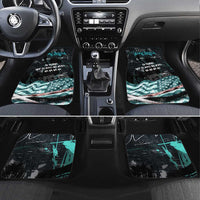Street Art Liberty Car Mats with Graffiti Print and Cartoon Statue of Liberty - Wonder Print Shop