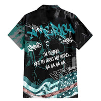 Street Art Liberty Family Matching Mermaid Dress and Hawaiian Shirt with Graffiti Print and Cartoon Statue of Liberty - Wonder Print Shop