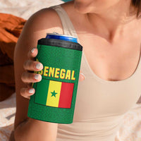 Senegal 4 in 1 Can Cooler Tumbler with Flamingo Design and Rooted in Culture Slogan - Wonder Print Shop