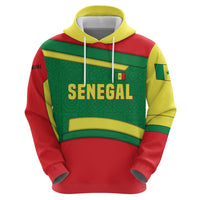 Senegal Hoodie with Flamingo Design and Rooted in Culture Slogan - Wonder Print Shop